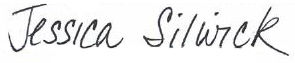 Jessica Silwick signature