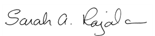 Rajala, Sarah Signature